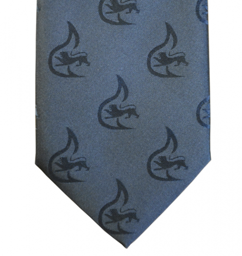 MBS-FIRE Feuerwehr Krawatte vorgebunden Baden-Württemberg mit Stauferlöwe